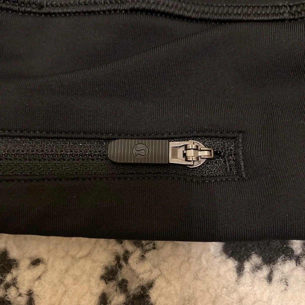 Lululemon Pace Rival Skirt Skort Sz 10 Black Pickleball Tennis Golf Hiking EUC - Picture 13 of 13